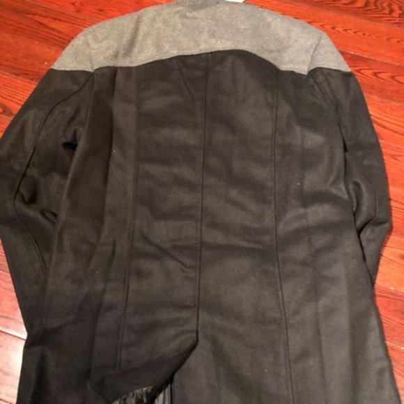 2-Tone Pea Coat - Picture 3 of 3